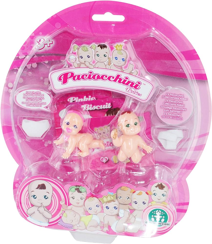 Сет мали бебиња - Vintage Paciocchini Babies - 90s Collectible Babies 