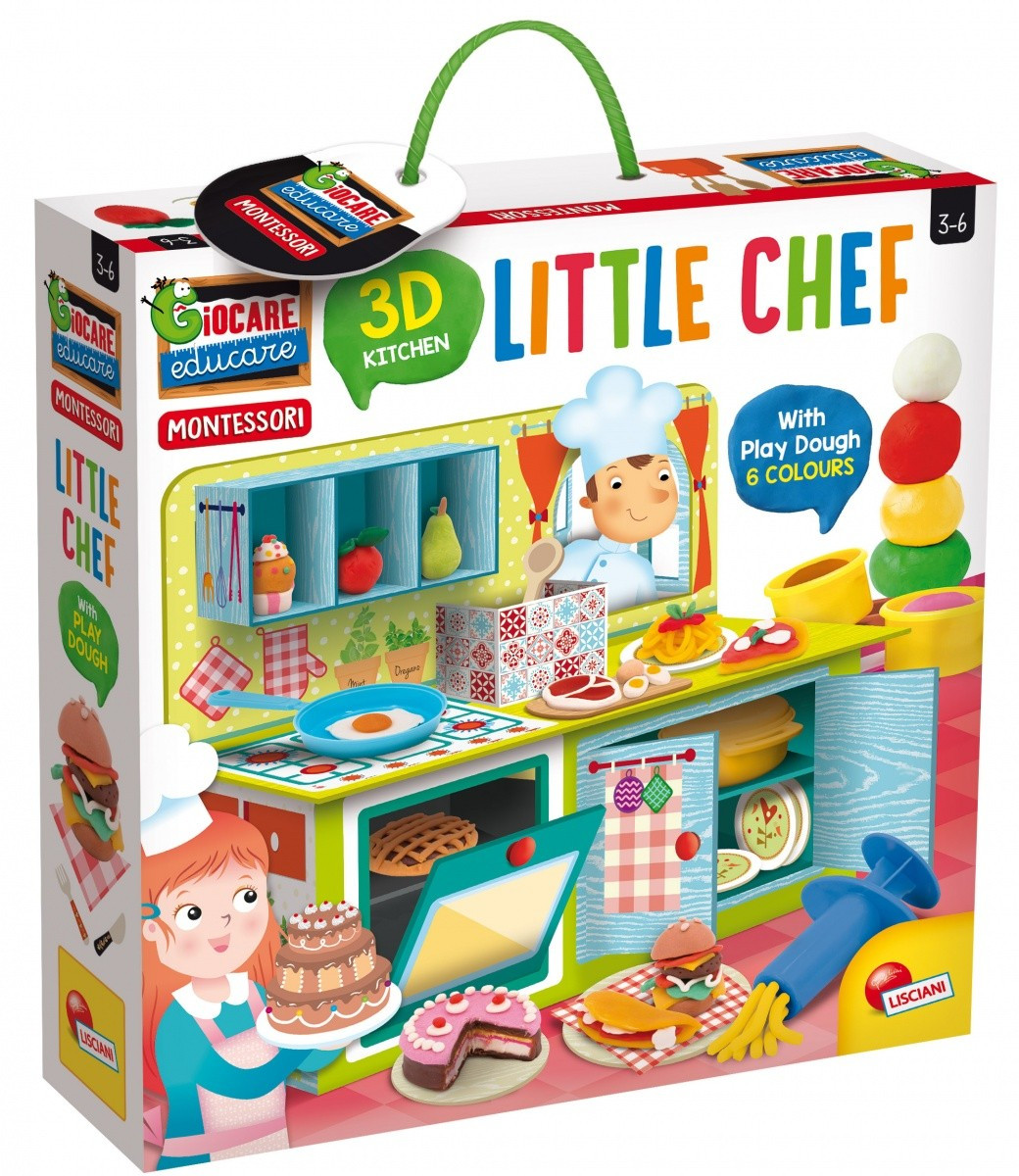 3D кујна Монтесори Little Chef