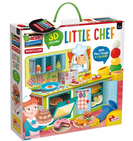 3D кујна Монтесори Little Chef